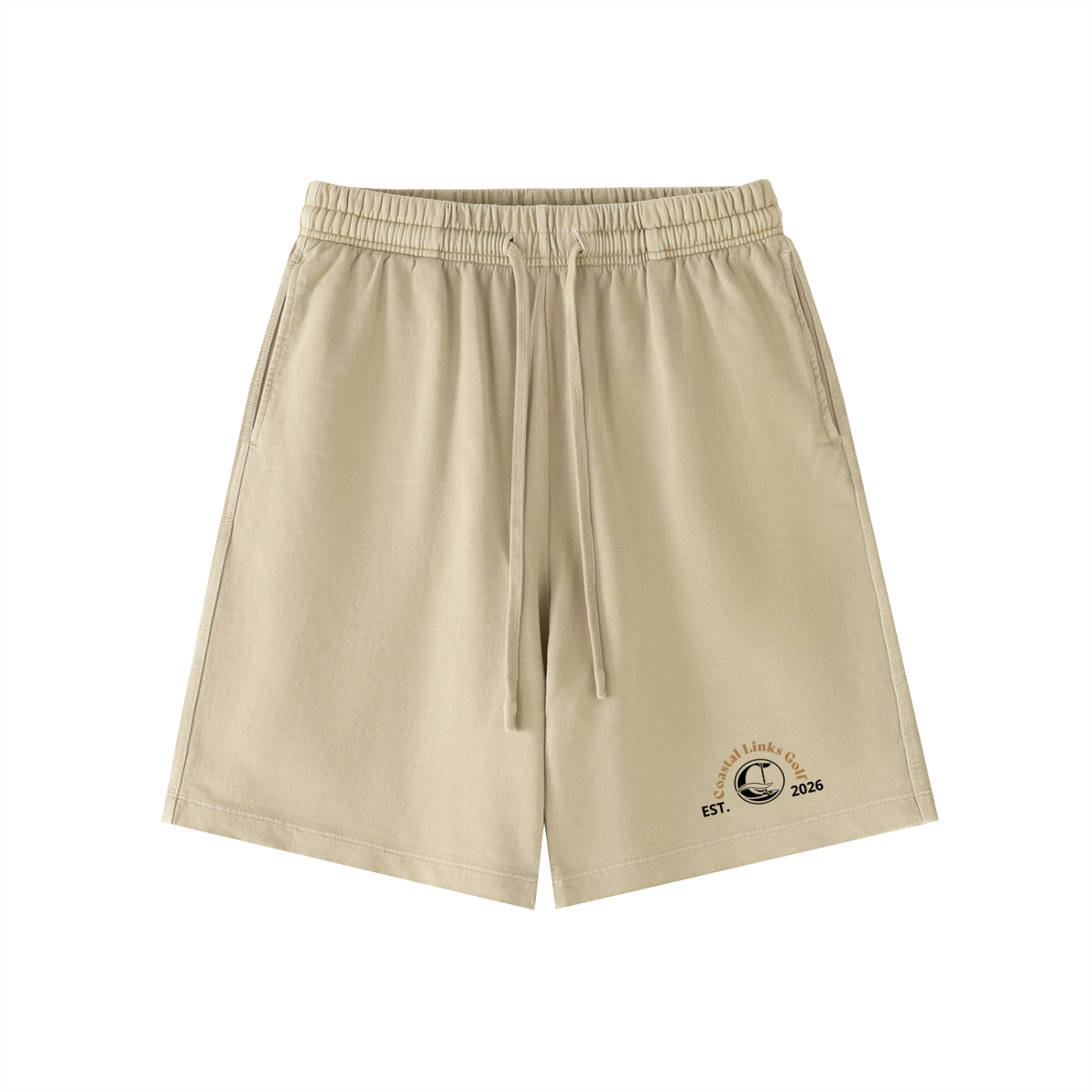 Vintage Wash Cotton Shorts
